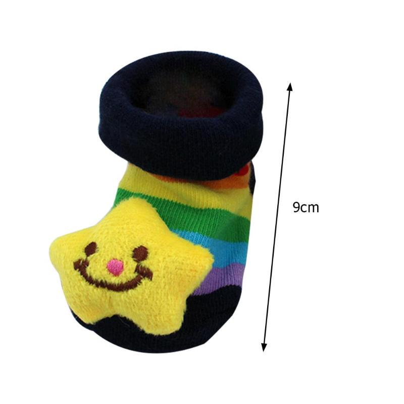 Детские носки, нескользящие домашние носки для новорожденных, обувь, ботинки, детская одежда, аксессуары