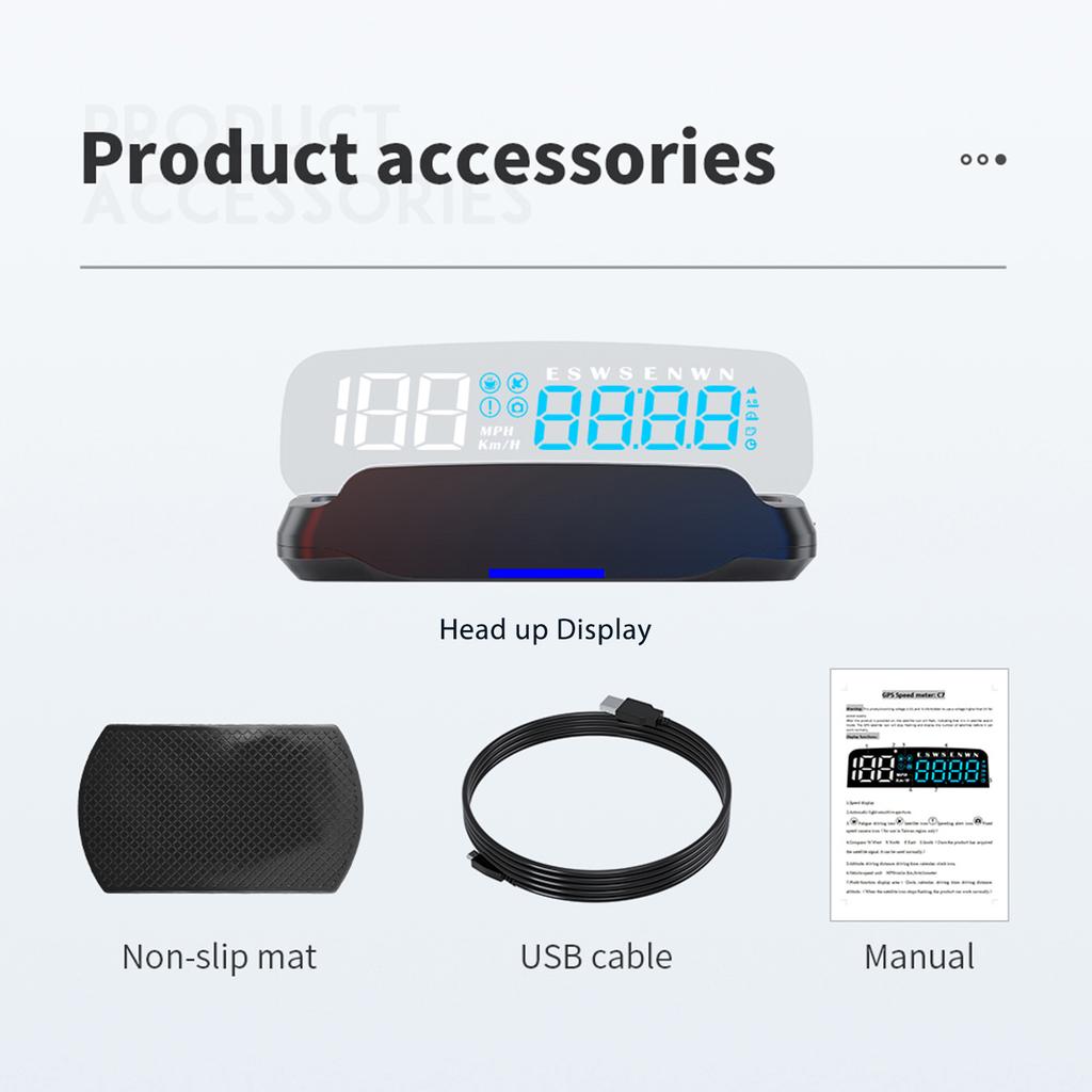 Проекционный дисплей, цифровой спидометр, GPS-спидометр для изменения цвета автомобиля, дисплеи окружающего освещения