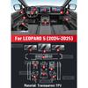 Для LEOPARD 5 2024 2025 Антицарапающая Защитная пленка из ТПУ для Центральной консоли, Медиа-панели, Панели приборов, Навигации салона автомобиля