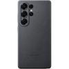Чехол-книжка Samsung Galaxy S25 Ultra 6,9 дюйма Kindsuit Черный - Премиальная веганская кожа, Тонкий, Поднятые края, EF-VS938PBEGWW