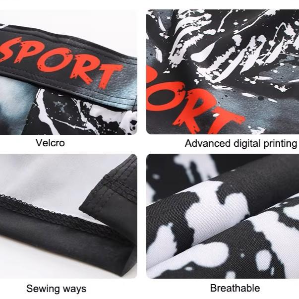 Snake Cobra Wolf Skull Panda Shark Monkey MMA Muay Thai Kick Boxing Shorts Martial Art UFC Boxer Unisex Men Women Pants Training Sport