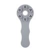 PVC 8 Groove Safety Air Valve Wrench 6 Hole Pressure Relief Valve Spanner Gray for Inflatable Boat