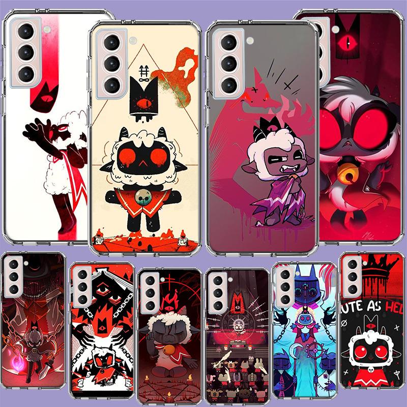 Игровой чехол для телефона C-Cult Of The Lamb для Galaxy A14 A24 A34 A54 Samsung A02S A12 A22 A32 A42 A52 A72 A13 A33 A53 5G A03 A03S A23 A