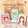 Milu Fantasy Princess Sticker Book: Hand-Painted Dress-Up and DIY Art for Little Girls