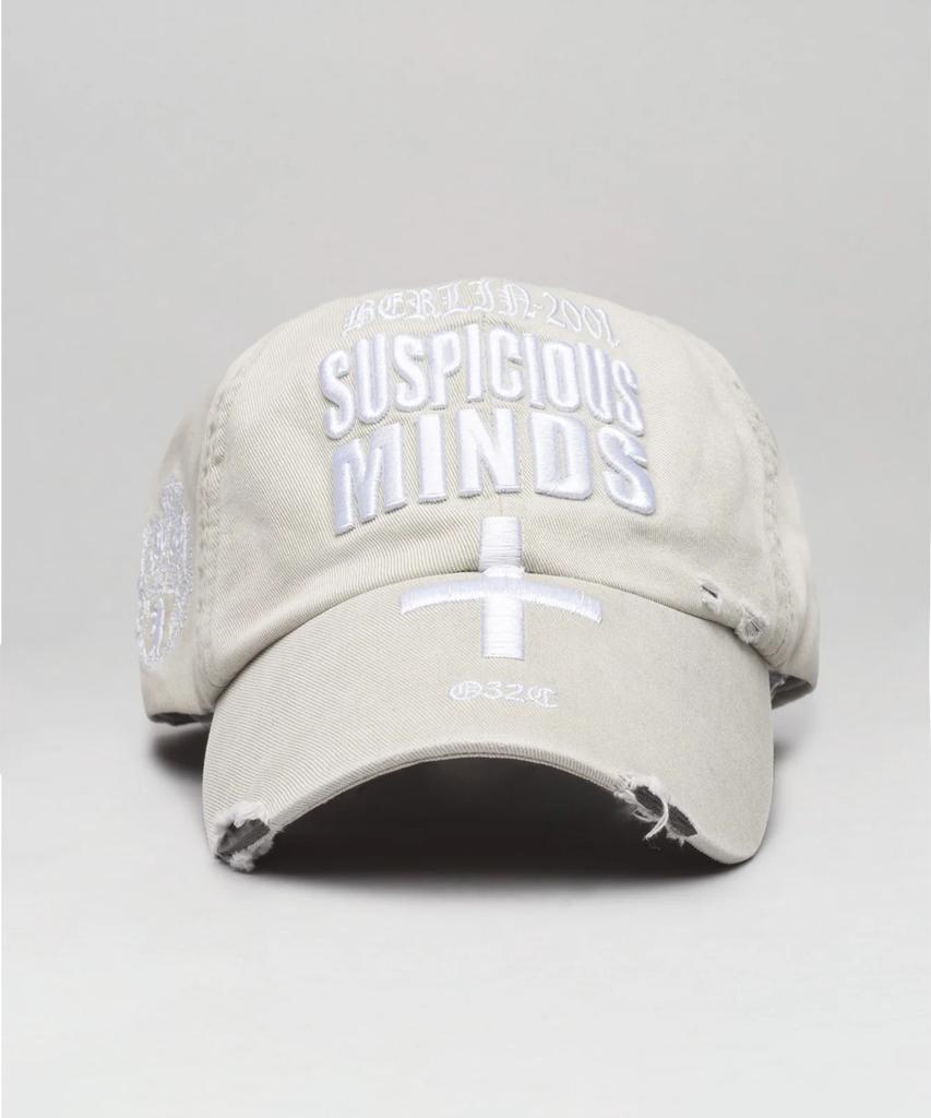 032Ssi (ИЛИ) Кепка Suspicious Minds Выцветший серый