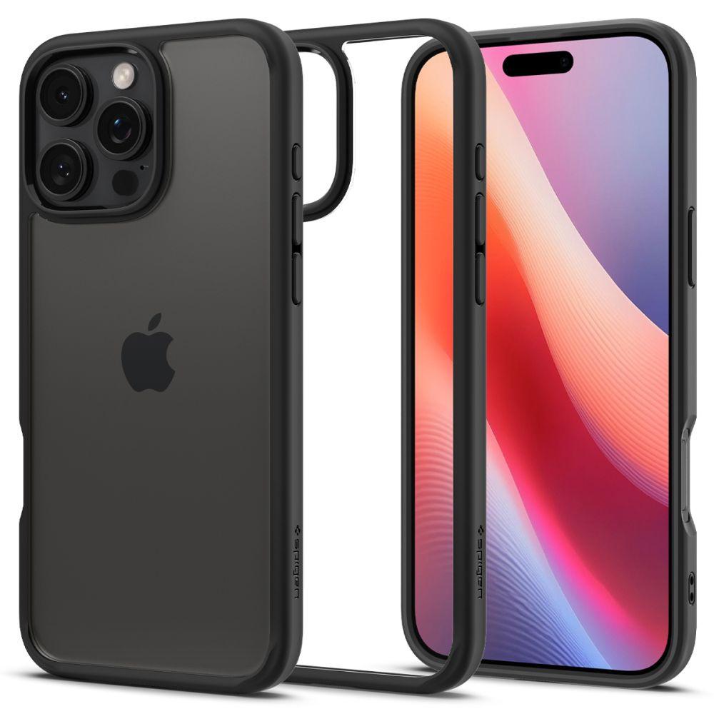 Spigen Ultra Hybrid Case for iPhone 16 Pro Max - Matte Black