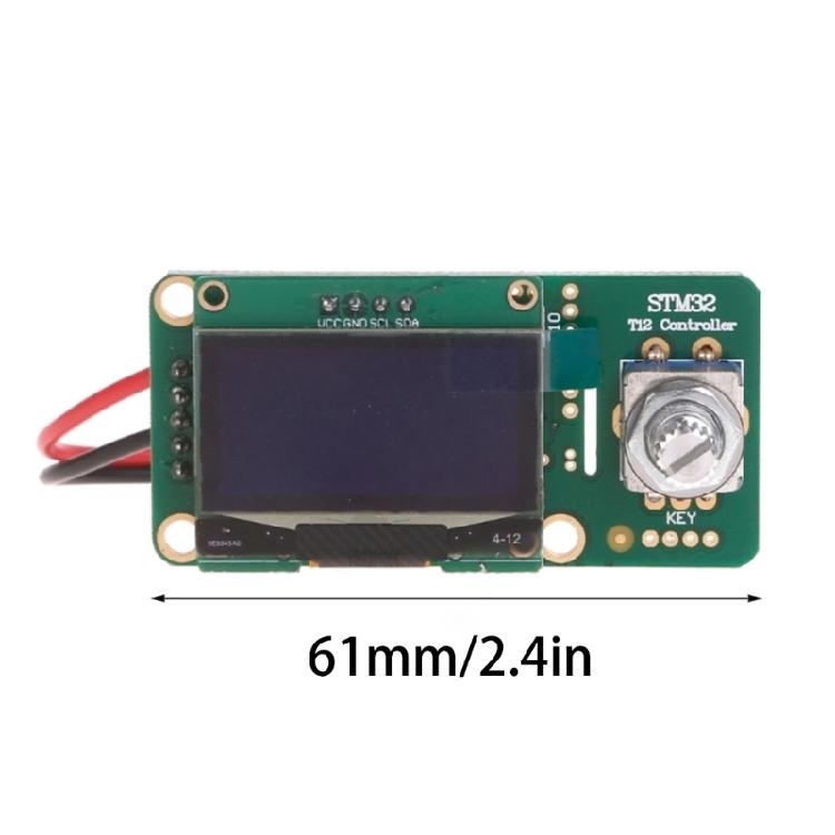 Для HAKKO T12 Светодиодная цифровая паяльная станция DIY наборы для Stm32 Oled Большой светодиод