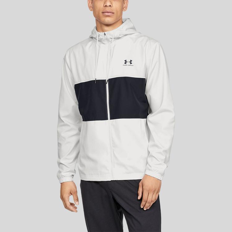 Under Armour Спортивная тренировочная куртка с капюшоном мужская верхняя одежда белая 1329297-112