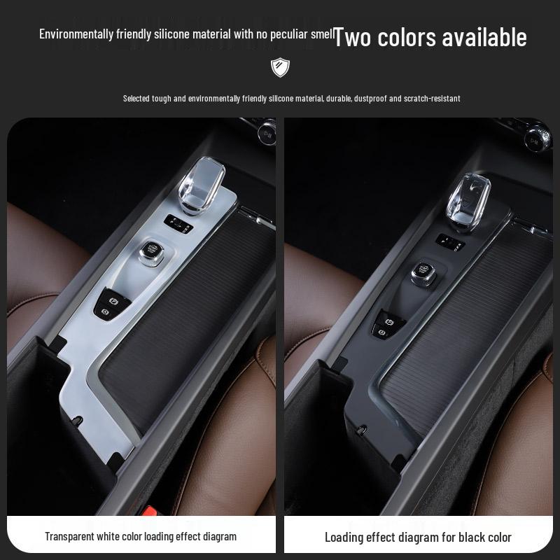 Силиконовые защитные накладки для консолей и панелей переключения передач Volvo XC60, S90, S60, XC90 и V60.