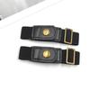 2PCS Elastic Stretch Jean Waist Tightener No-Sew Waist Belt Gift Buckleless Belt  Clothing Accessory