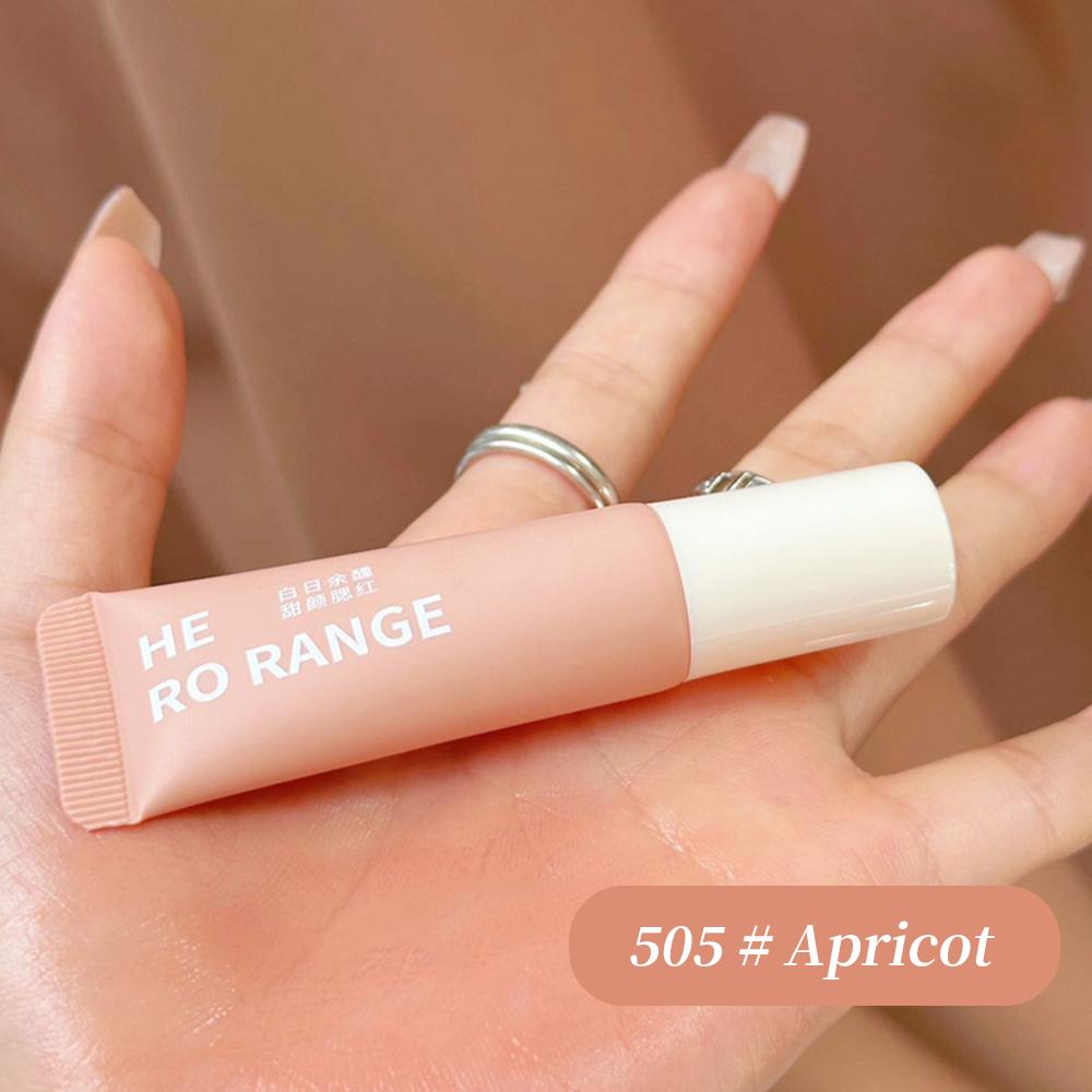 HERORANGE Одноцветные жидкие румяна Увлажняющая текстура Стойкий цвет Нелегко удалить макияж