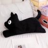 40/60/80CM Cuddly Shadow Colour Cat Plush Pillow Doll Cartoon Stuffed Cat Plushie Girl's Toys Sofa Bed Room Decoration