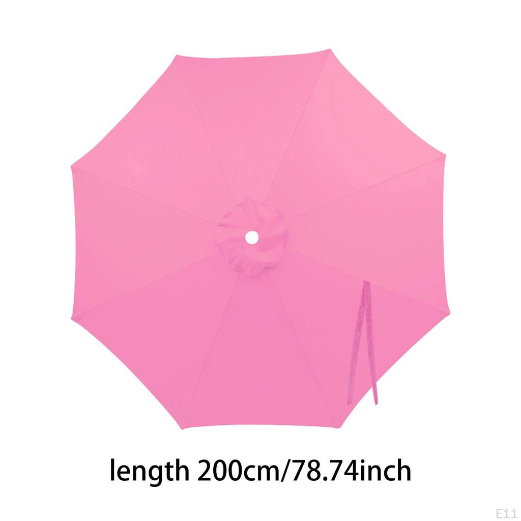 Уличный зонт-стол 6 ребер Ветрозащитный Водоотталкивающий Чехол Замена для Бассейна Двор