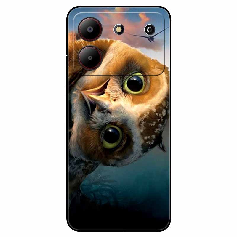 Для ZTE Blade A54 4G Чехол Ударопрочный Мягкий Силикон ТПУ Чехлы для Телефона для ZTE Blade A 54 Funda Расписной для BladeA54 Роскошный Capa