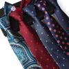 Cozy Up 3.15"(8cm) Fashion Striped PaisleyTies Men Plaid Flower Necktie for Wedding