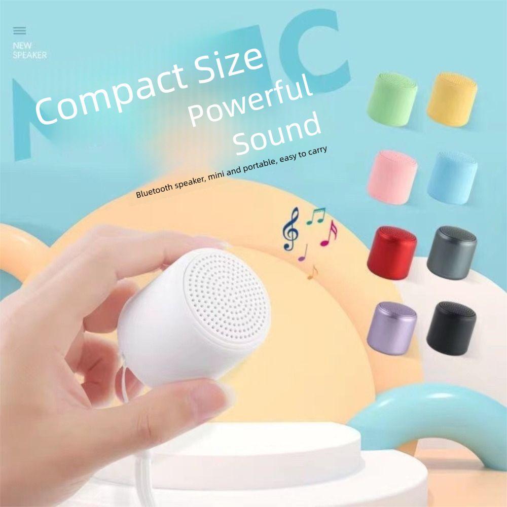 Портативная беспроводная маленькая колонка Мини Bluetooth Аудио Встроенная Bluetooth колонка Домашняя вечеринка