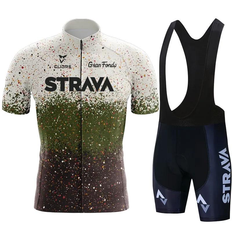 Men Women Cycling Jersey Set Short Sleeve Quick Dry Breathable Performance Bike Apparel Road Racing
