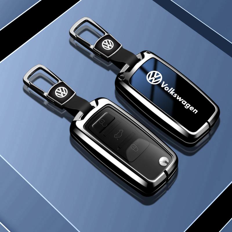 Для VOLKSWAGEN VW Новый Чехол-Кейс из Цинкового Сплава для Автомобильного Ключа Полная Защитная Оболочка Сумка для VW Volkswagen Polo Tiguan Passat Golf Jetta La