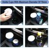 Universal Car Water Bottle Holder Cup Bottle Holder Multifunction Storage Adhesive Rack Drink Rack Interior Car Accessories