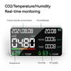 Датчик качества воздуха в помещении для CO2, TVOC, формальдегида, температуры, влажности, детектор качества воздуха, тестер качества воздуха для дома