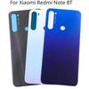 Для Xiaomi Redmi Note 8T Задняя крышка аккумулятора Задняя панель из стекла Note8T Корпус аккумулятора Наклейка Замена