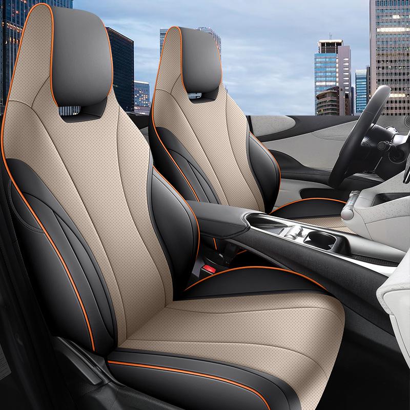Universal Leather Car Seat Cushion for BYD Dolphin - All-Season Model