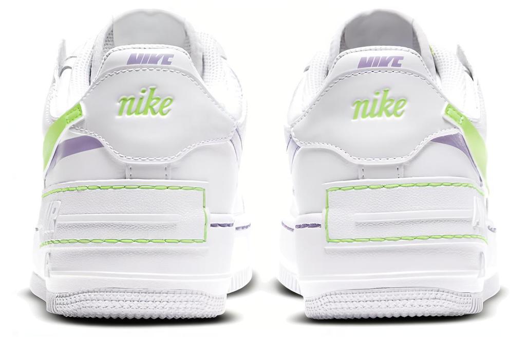 Nike Air Force 1 Low Shadow Белый Электрический Зеленый Женские DD9684-100