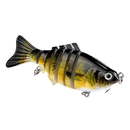 3/5 шт. Рыболовные приманки 3D Плавающая приманка с тройными крючками Реалистичный вид