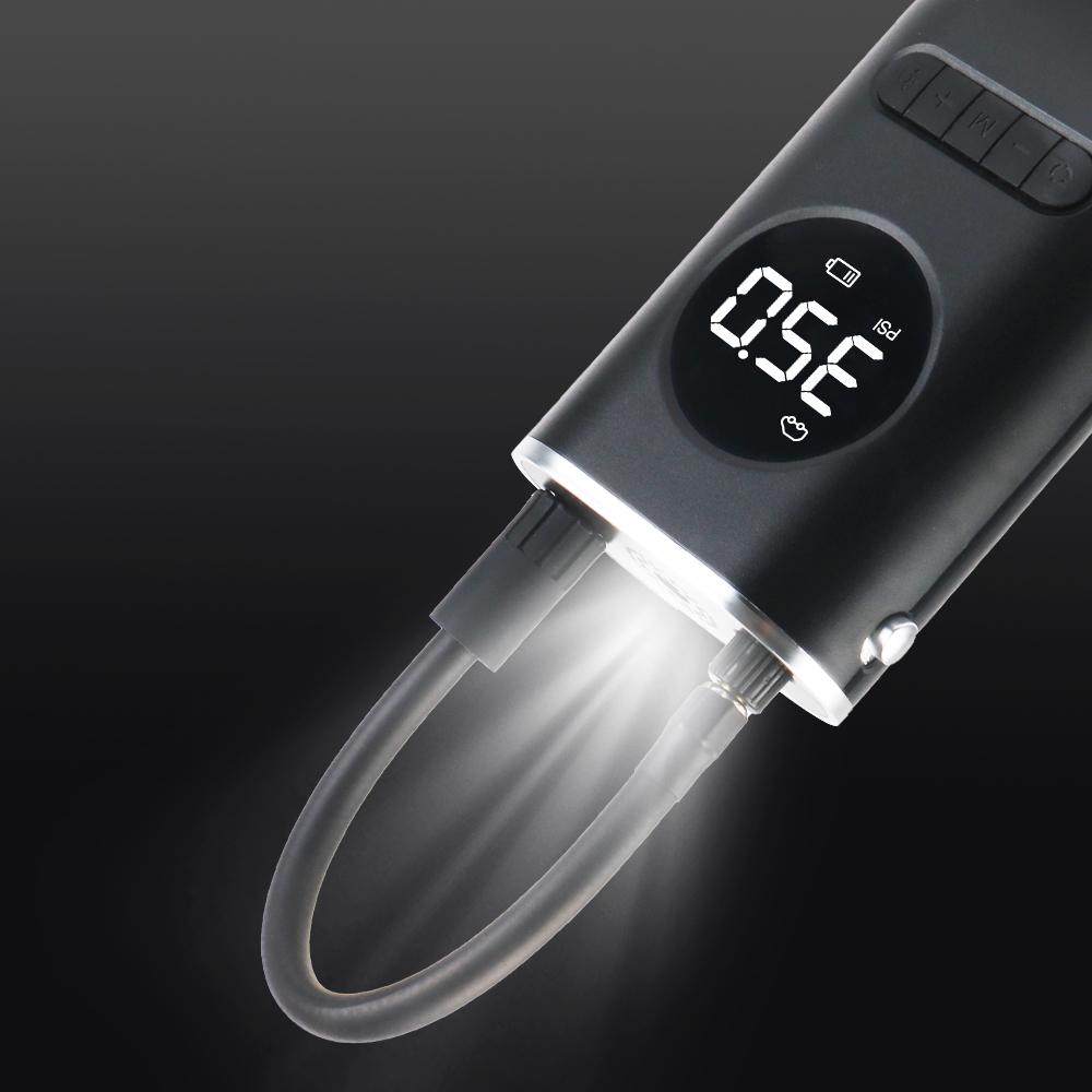 С светодиодной подсветкой беспроводной насос для накачивания шин мотоцикл велосипедный насос для накачивания мячей портативные аксессуары для шин ЖК-дисплей автомобильный электрический воздушный насос