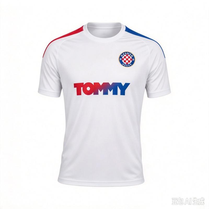 26-27 Croatia Outdoor Soccer Sport Breathable Top Adult T-shirt HNK Hajduk Split Unisex Special Training Dry-fit Football Jersey