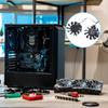 50мм 12В 2-контактный вентилятор охлаждения видеокарты для кулеров GTX1650 LPOCV1, вентилятор VGA в качестве замены вентилятора HA5510H12F-Z