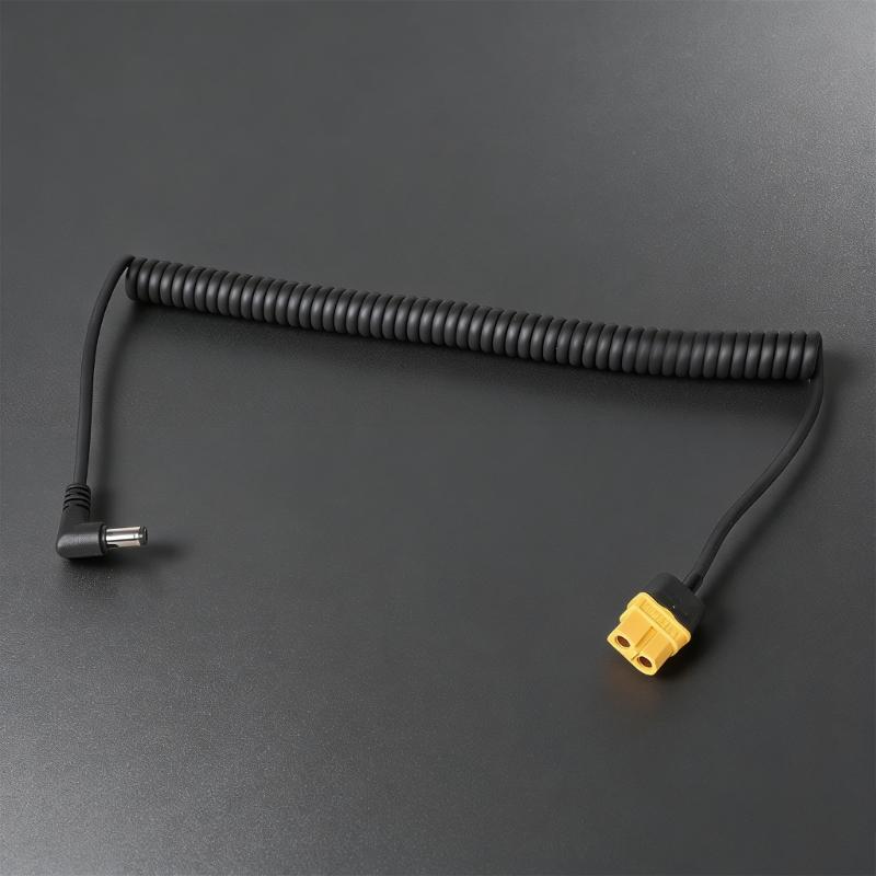 Разъем XT60 Папа/Мама на 5.5x2.5mm 5525 Пружинный Адаптер Питания для Паяльника Кабель-переходник Аксессуары