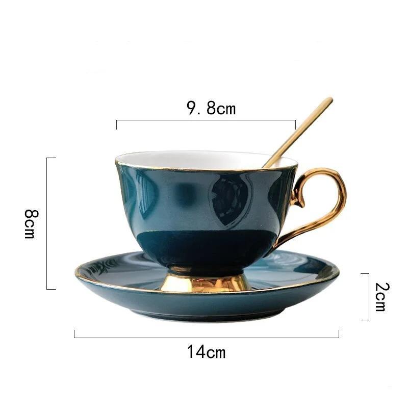 1 шт. керамические кофейные чашки и блюдца, креативный послеобеденный чайный сервиз с цветочным узором, чашки, скандинавские простые бытовые чашки, подарки, кружка