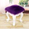 30 СМ Волосатый Шерстяной Ковер Подушка Для Сиденья Многообразные Коврики Из Искусственного Меха Полигональные Ковры Для Спальни Гостиной Пол Маленький Мохнатый Мягкий Шелковистый Плюшевый Ковер Дома