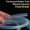 1M Milk Food Grade Clear Silicone Tube Soft Rubber Hose Pipe Translucent