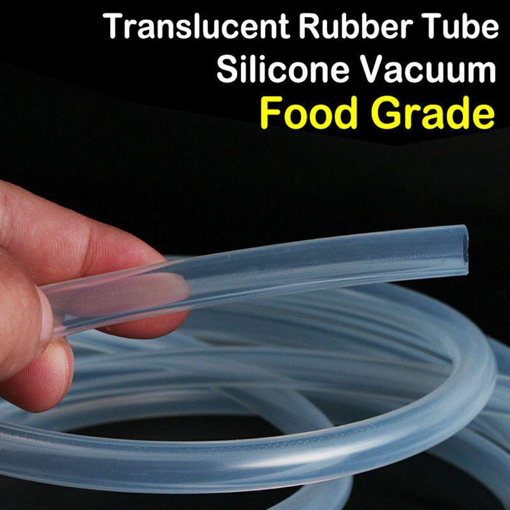 1M Milk Food Grade Clear Silicone Tube Soft Rubber Hose Pipe Translucent