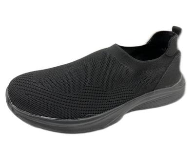 Кроссовки для пешего туризма ТУФЛИ LG008BK Водоотталкивающие Flyknit см [LOGOS Shoes] [LOGOS 26.0 Slip-on Men's 26.0