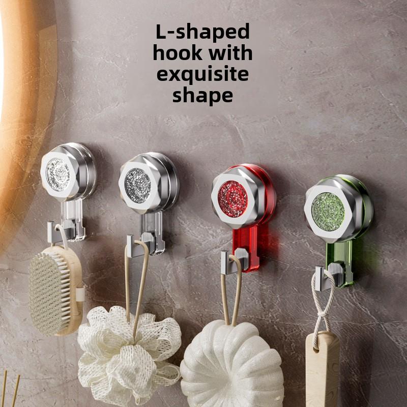 1 шт. Вращающиеся крючки с присоской, прочные самоклеящиеся крючки для вакуумной установки на дверь, настенные водонепроницаемые крючки с присоской, аксессуары