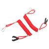 2PCS Marine Outboard Emergency Kill Switch Safety Lanyard 150cm59in Replacement for Yamaha Engine