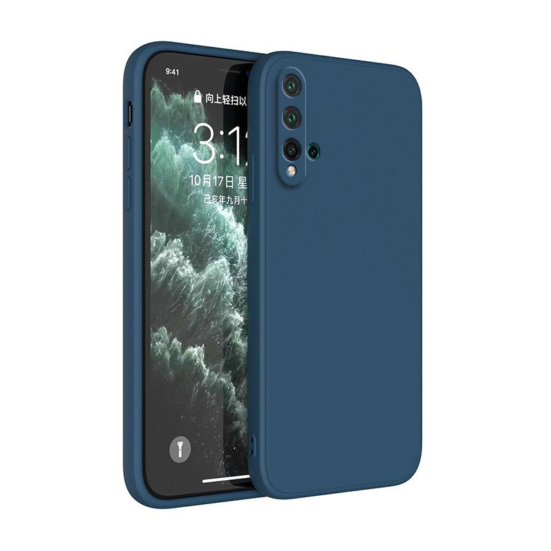 Чехол для телефона Huawei Nova 5T квадратный матовый силиконовый Nova5t Nova 5 T мягкие роскошные противоударные чехлы Funda