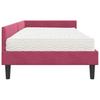 Corner Bed Frame with Mattress Miscellaneous 2 pcs Green Velvet