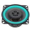 2 шт. Автомобильные динамики 4 дюйма 100 Вт Автомобильные аудиодинамики Автомобильный твитер Автомобильные динамики Дверные музыкальные аудиодинамики для автомобиля Черный Зеленый