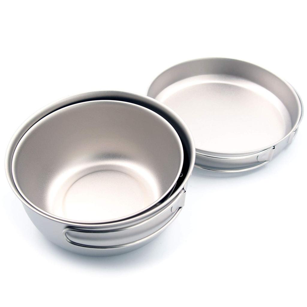 В деревне Цубаме кузница из чистого титана плита набор из 3 предметов с сумкой для хранения жарка маленькая большая кастрюля [Сделано Санджо] MK-6023 сковорода, горшок,