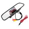 4.3in Car Rearview Mirror Monitor HD TFT LCD Screen 2 Channels Video Input