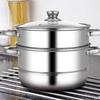 Двухъярусная пароварка Baishide Aiketuo BST-098