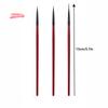 3Pcs/Set Fine Nail Art Liner Brush Set for UV Gel Polish Thin Detail Painting Professional Nail Design Tools