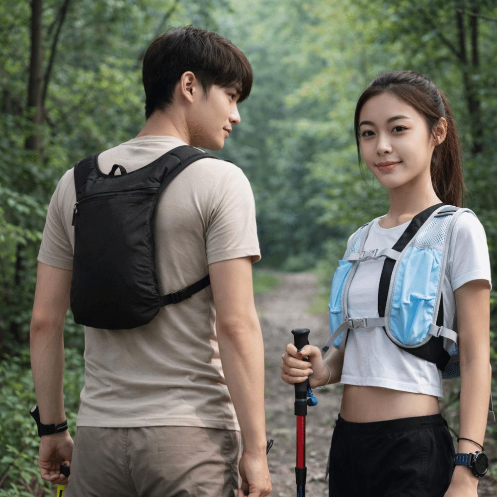 Quick Dry Running Hydration Vest Bag Breathable Strap Cycling Vest Backpack Climbing Sports