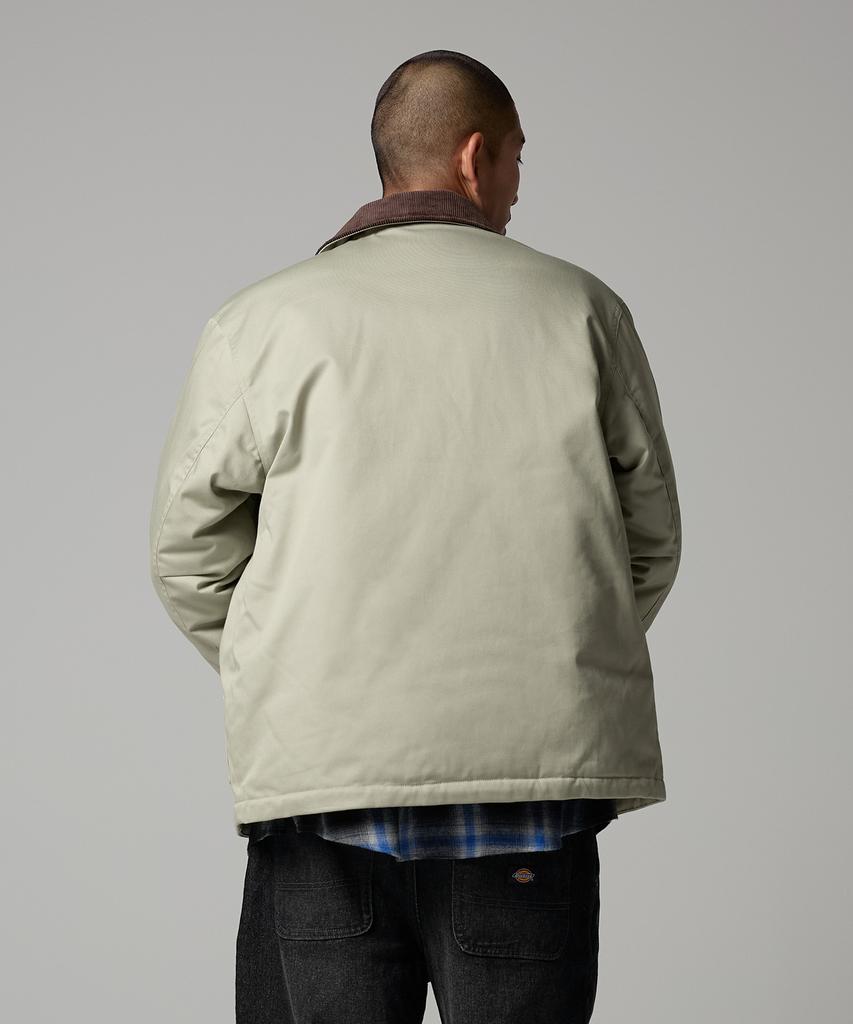 Dickies Стеганая куртка Eisenhower с вельветовым воротником Abbey Stone