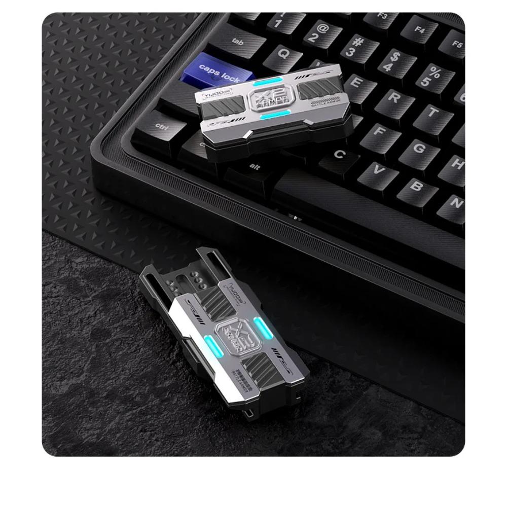 Luminous Push Slider Adult EDC Gadgets Metal Fidget Toy Anti Stress Hand Spinner Autism Anxiety ADHD Stress Relief Funny Gifts