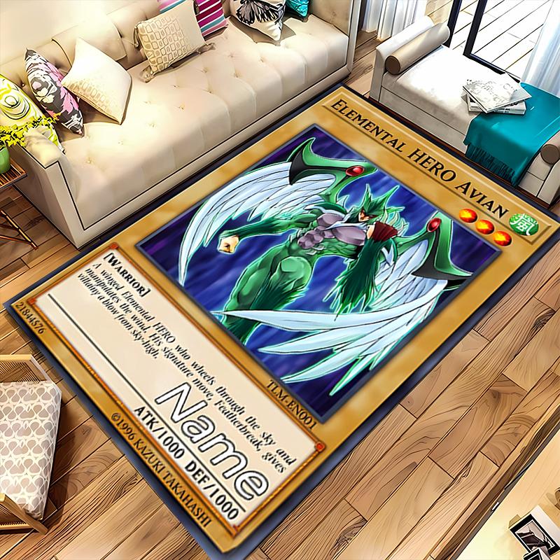 Custom personalization Yu-Gi-Oh! Duel Monsters Area Rug - Perfect For Kitchen, Bathroom,Laundry Room Decor Large Size Available,Gift All Seasons